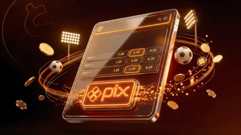 Apostas esportivas com saque via Pix